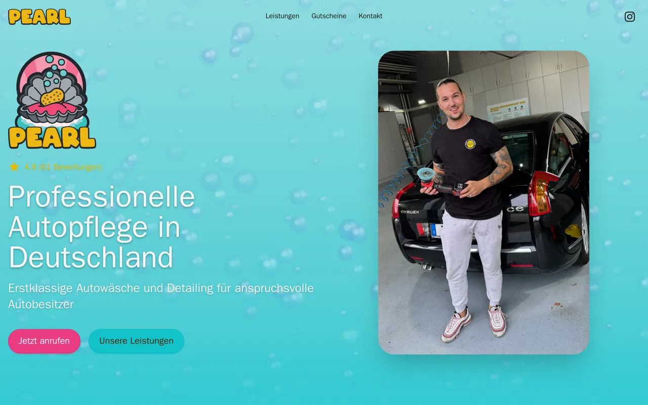 Pearl Autoreinigung Screenshot